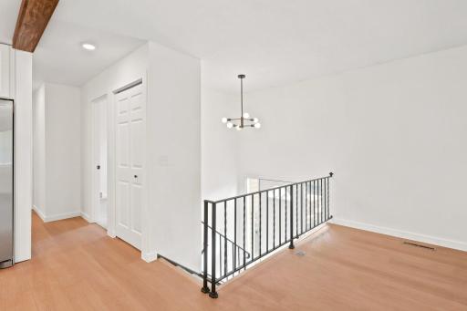 Hallway closet or can be utilized as a pantry area