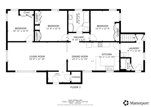 Main level schematic
