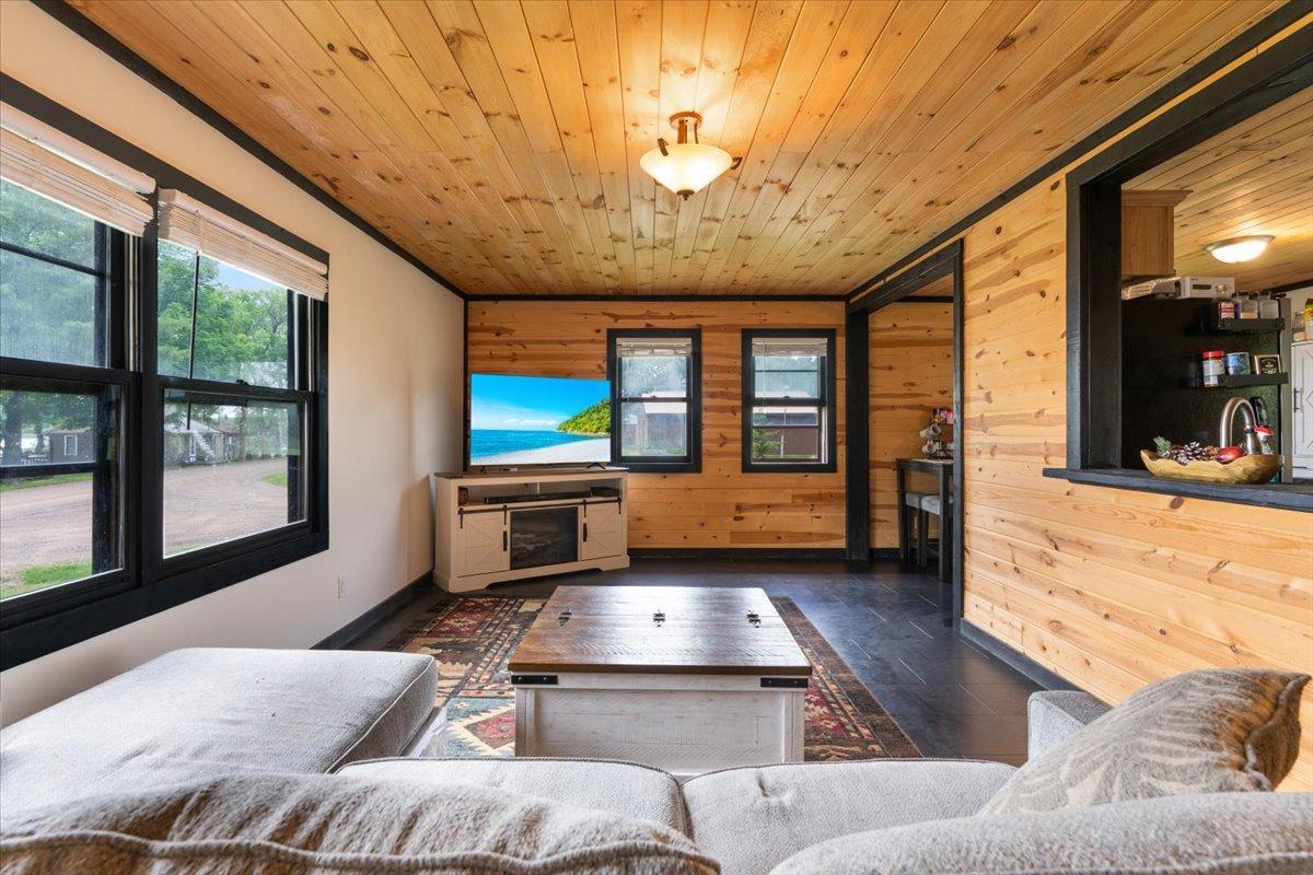 View of living rm