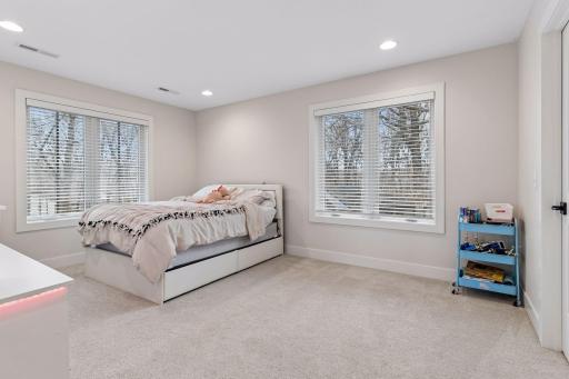 Second 2nd story bedroom with walk in closet