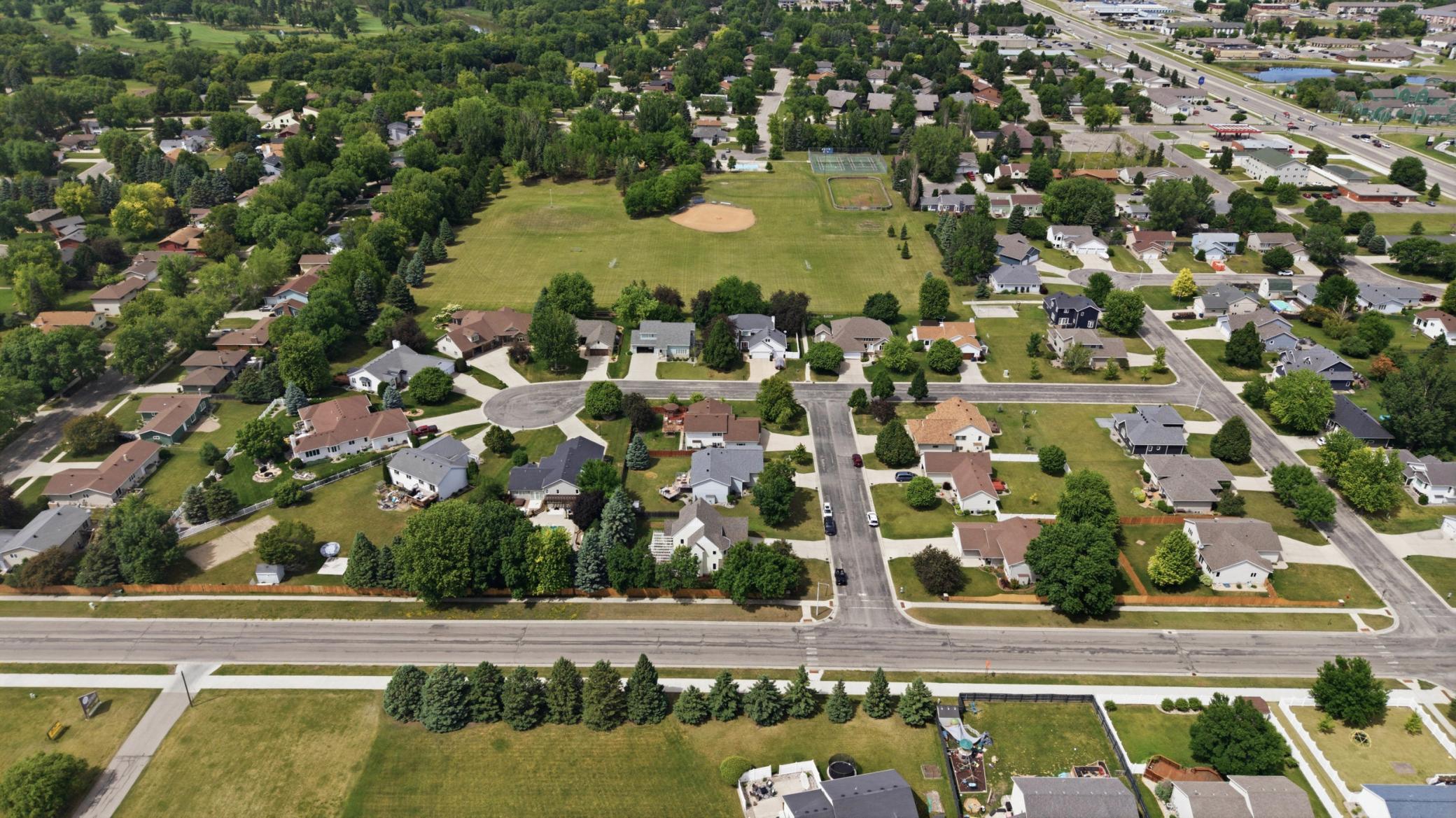 Ball Diamond/Park to North of Subject Property