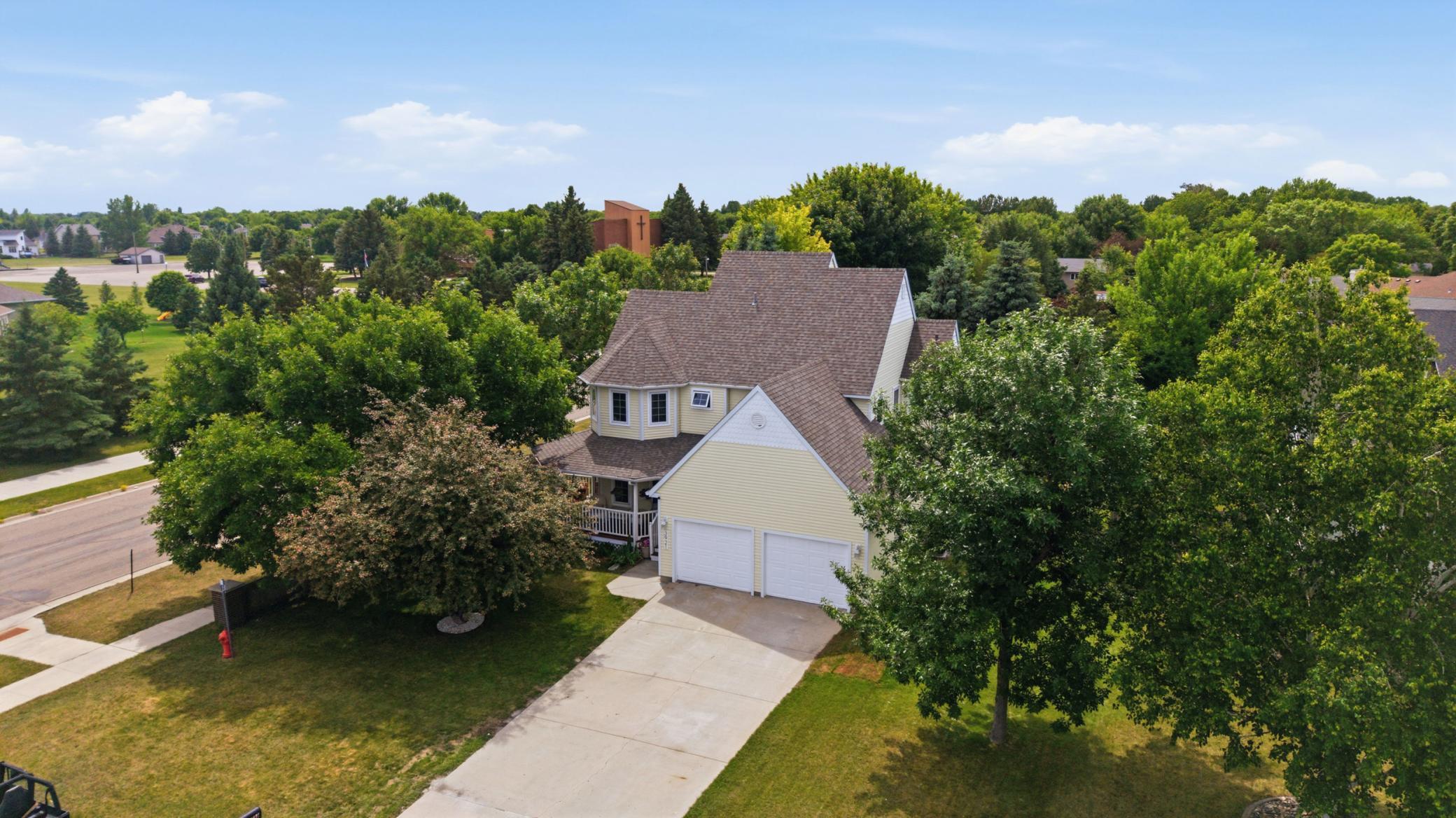 Corner Lot with Mature Trees!