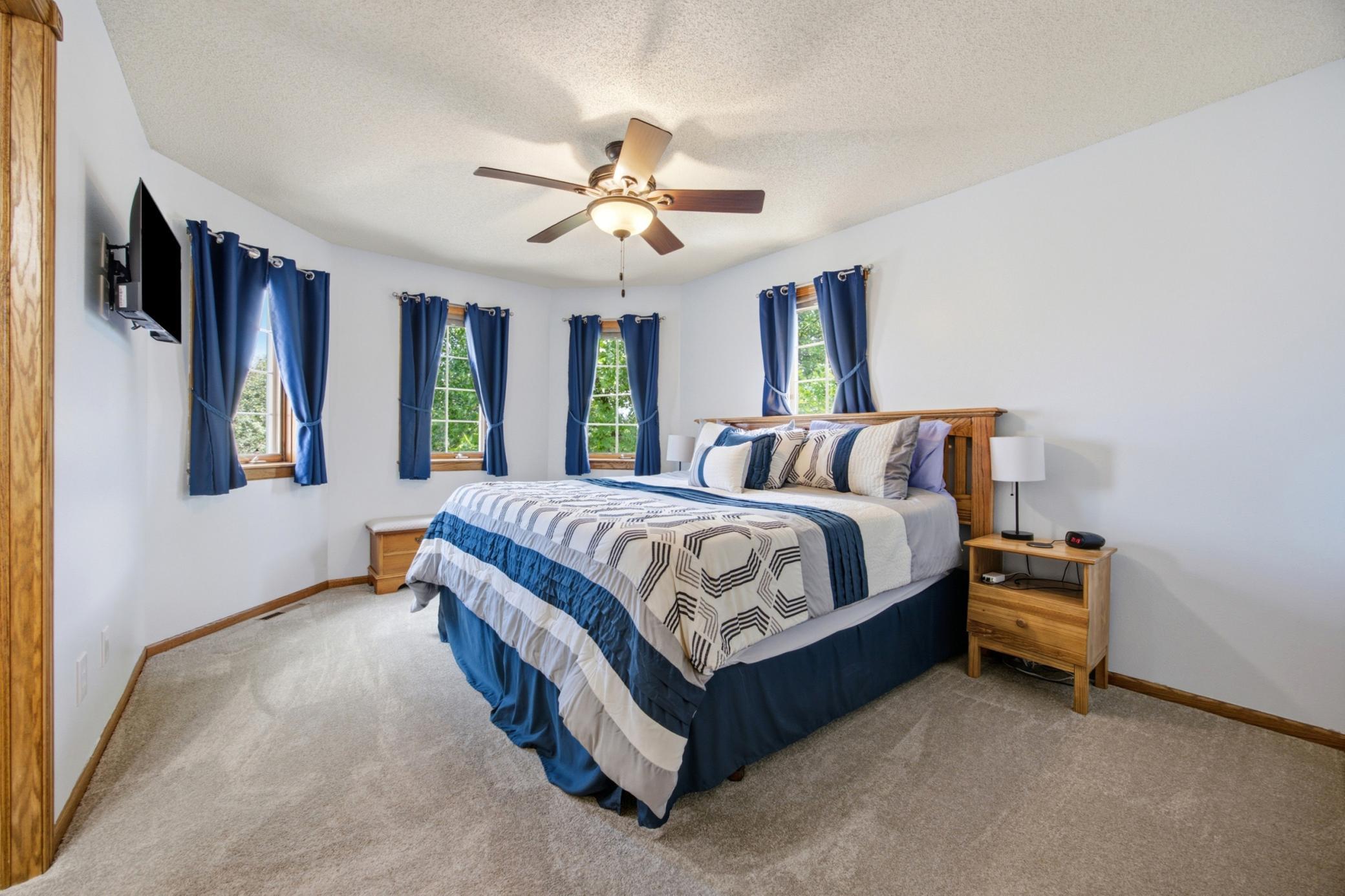 Master Suite with Beautiful Views and Mature Trees! (Upper Level)