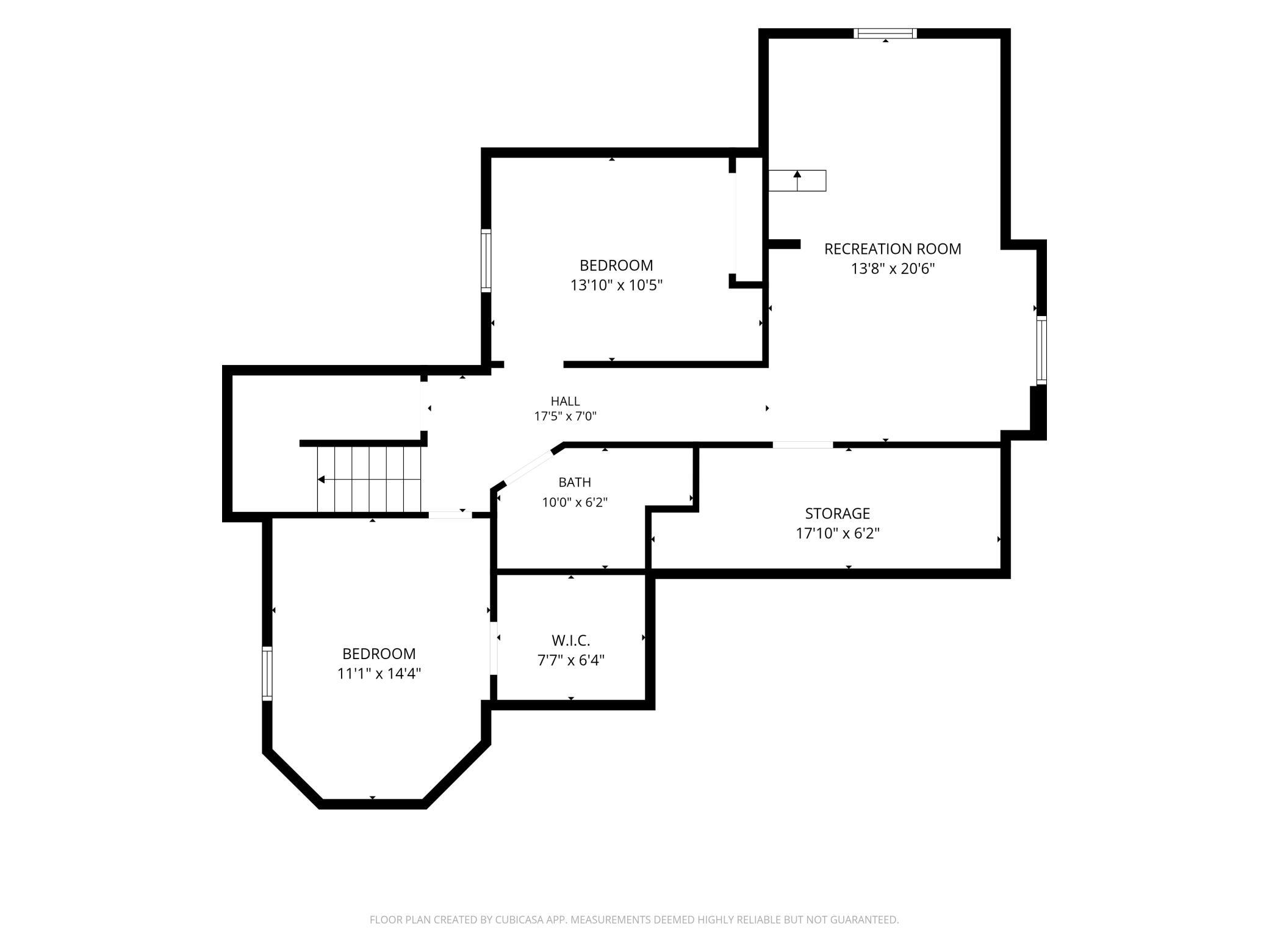 Lower Level Floor Plan