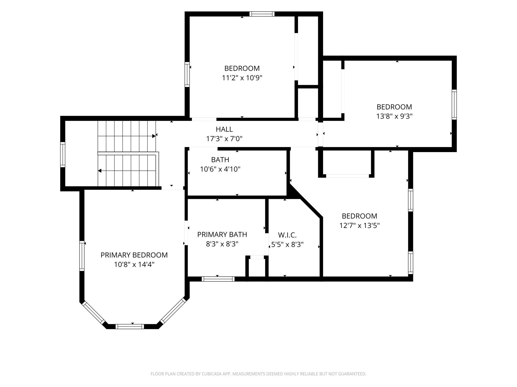Upper Level Floor Plan