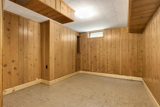 Bonus room in the basement that could be used as an office