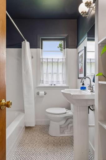 Features period appropriate colors and flooring design