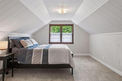 Upper level could be used as primary bedroom