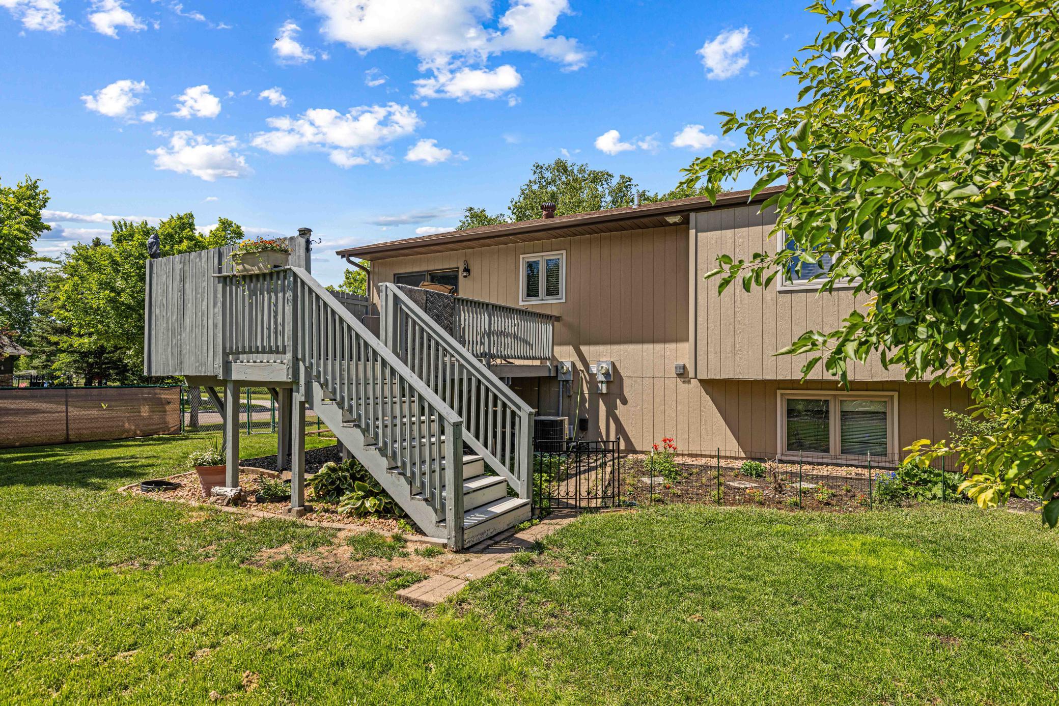 Rear view of House & Deck