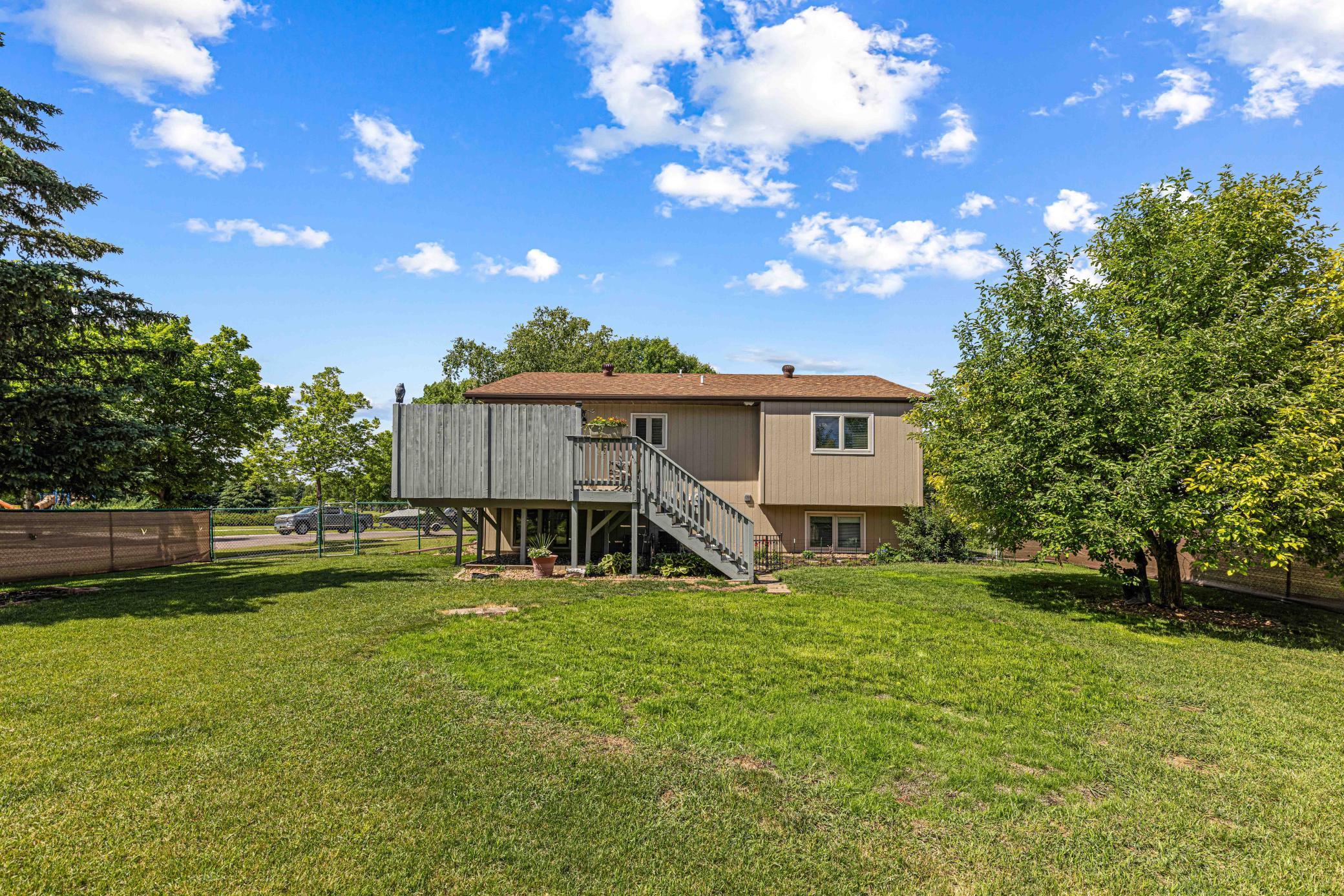 Rear view of House & Deck