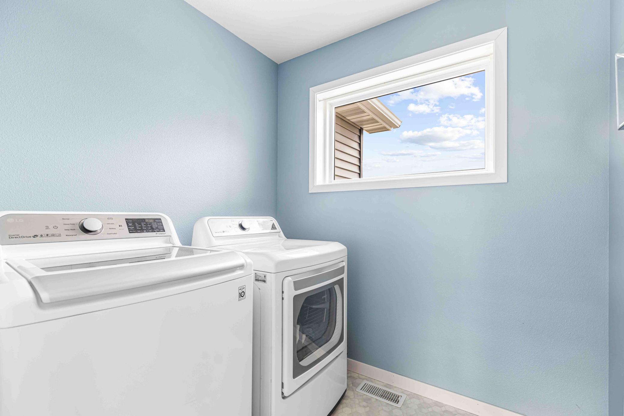 Laundry on same floor as 4 bedrooms