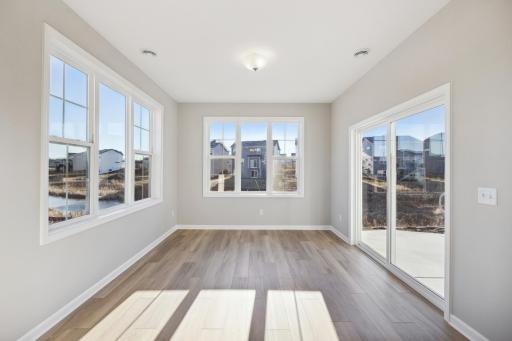 Morning Room (Photo of similar home - Colors and selections will vary)