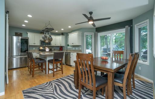 Bright and inviting living spaces create a warm place to gather.