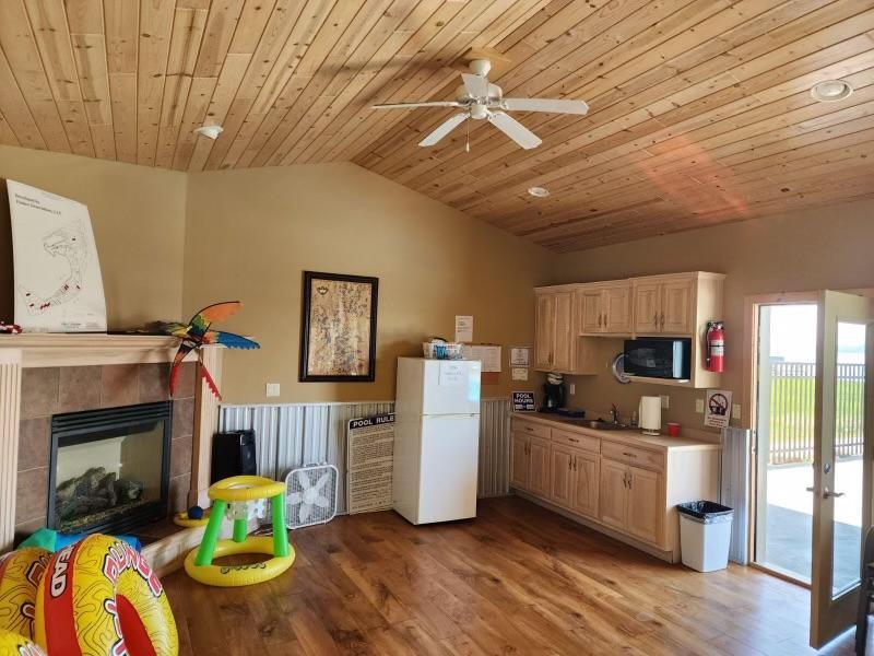 Interior of Pool House