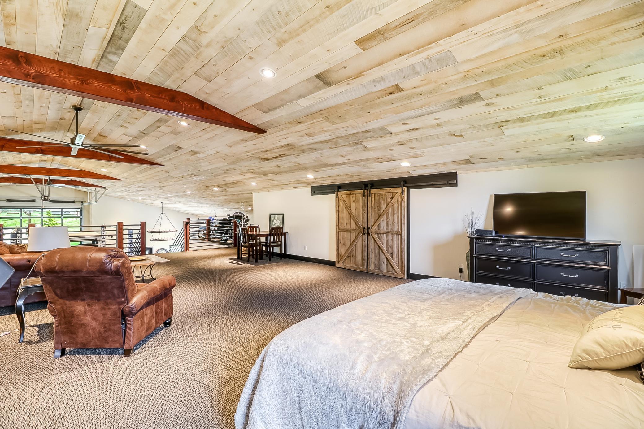 Loft with Closet Storage