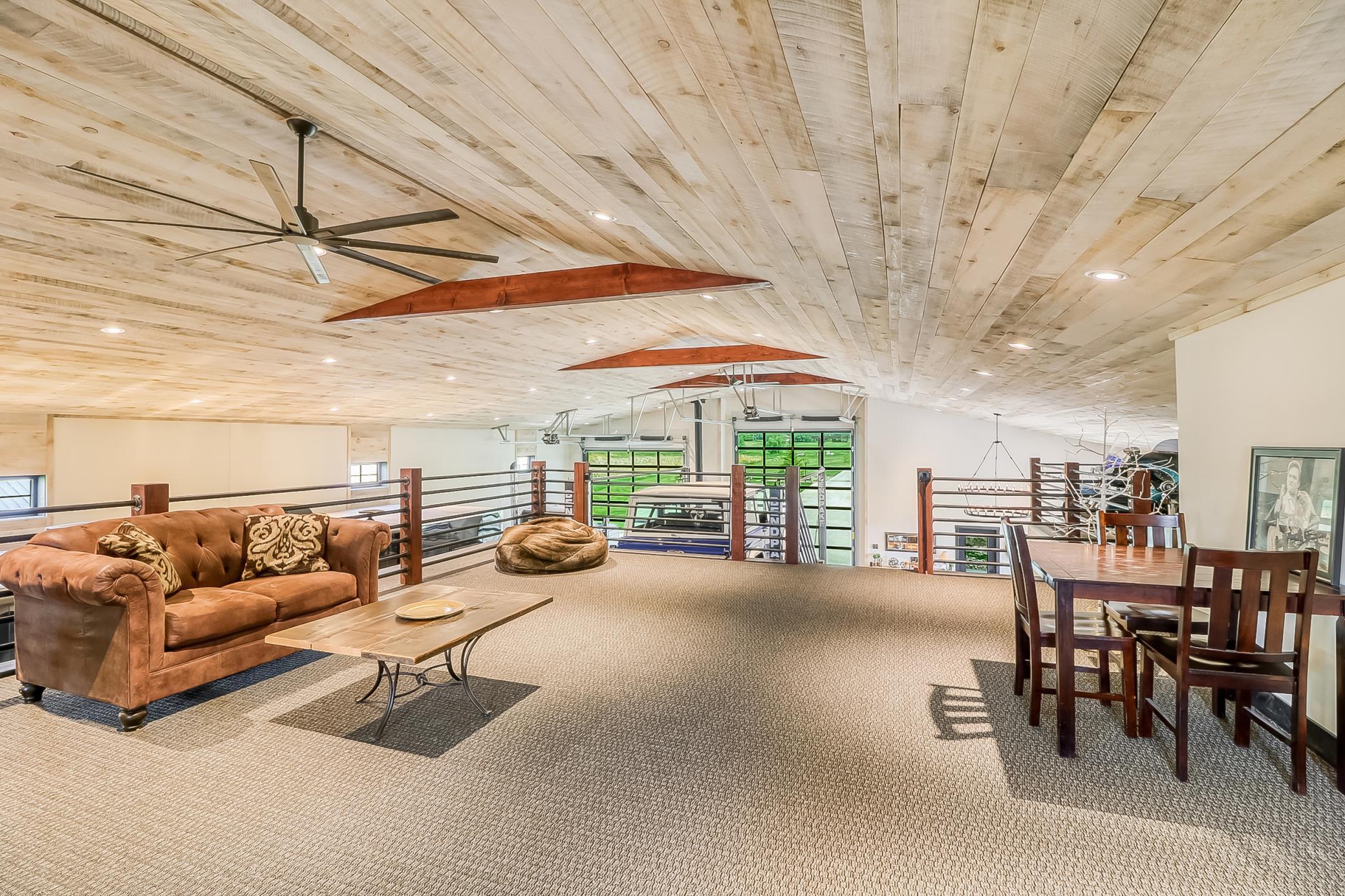 Loft sitting area