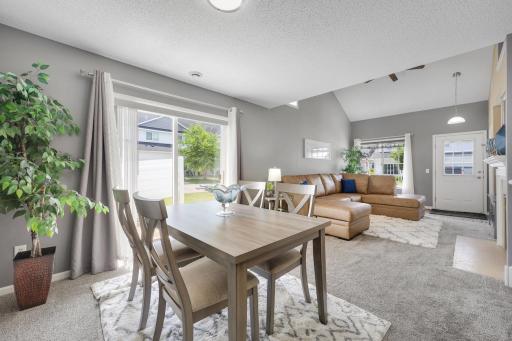 Spacious and BRIGHT from all the natural light!