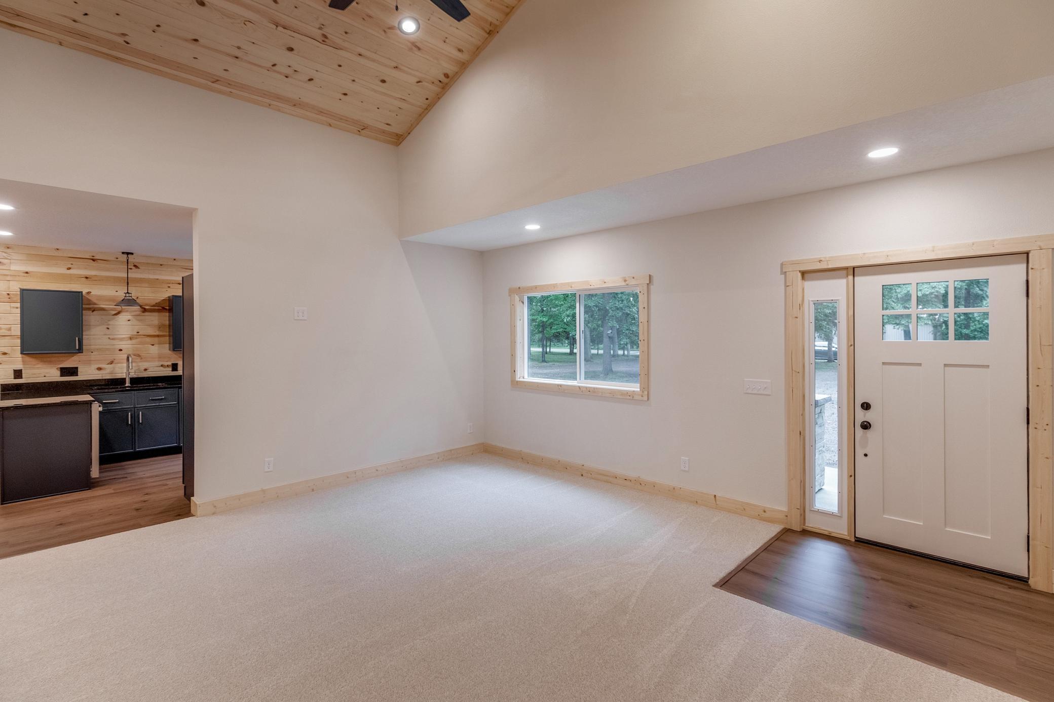 New flooring throughout