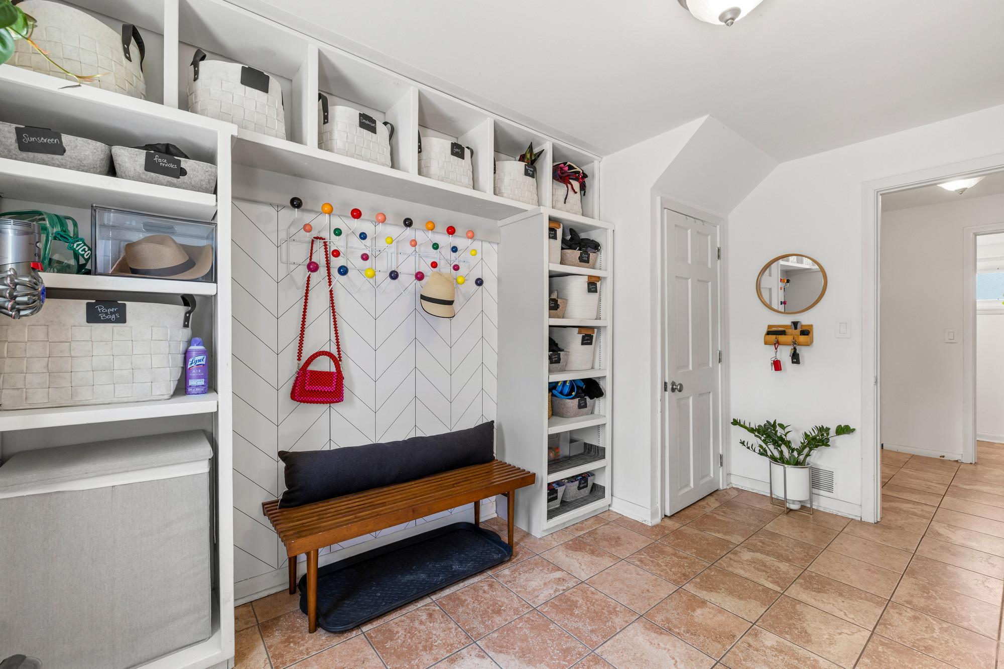 Mudroom Storage