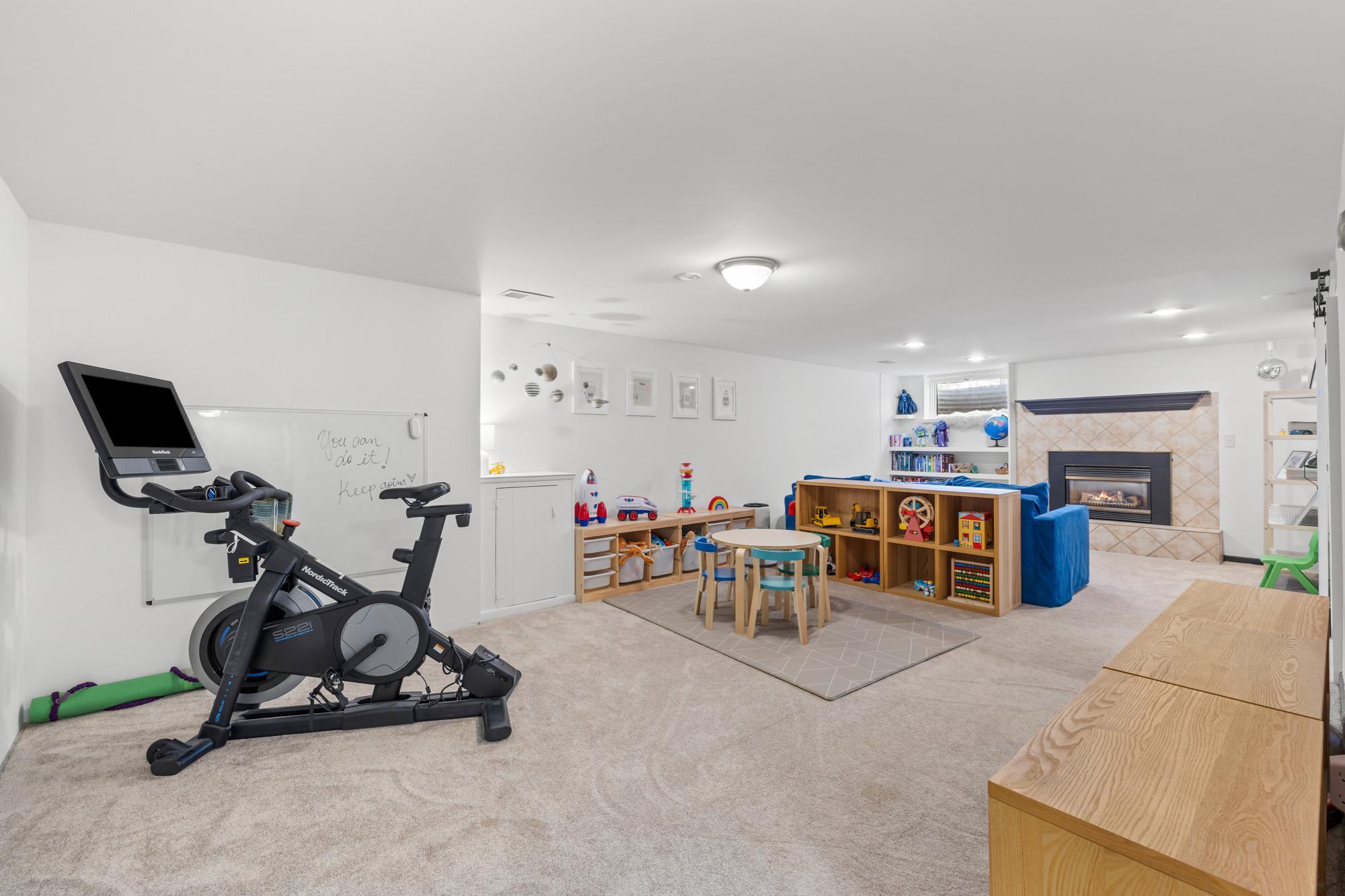 Basement Living Room
