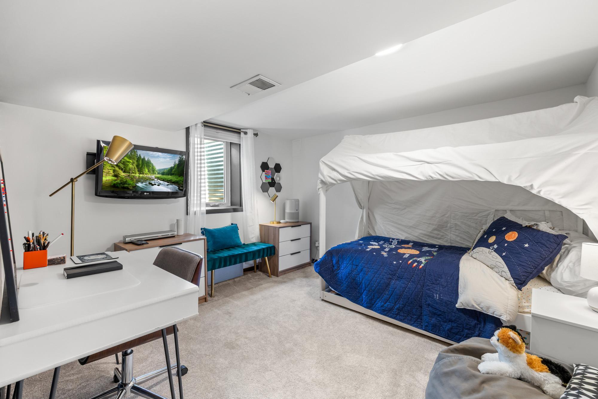 Basement Bedroom