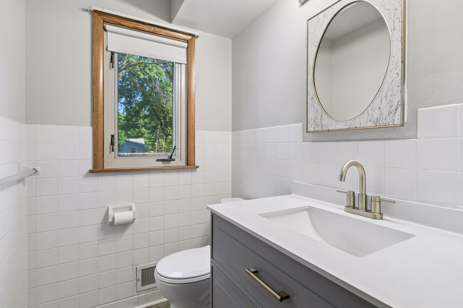 half bath on main floor