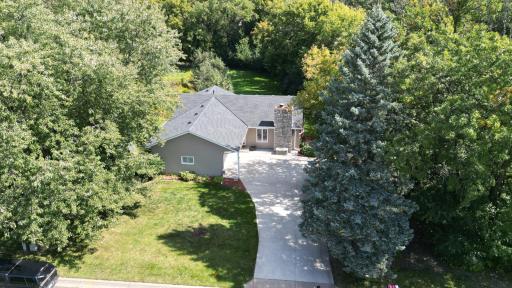 Park like setting on this gorgeous & private .63 acre yard!