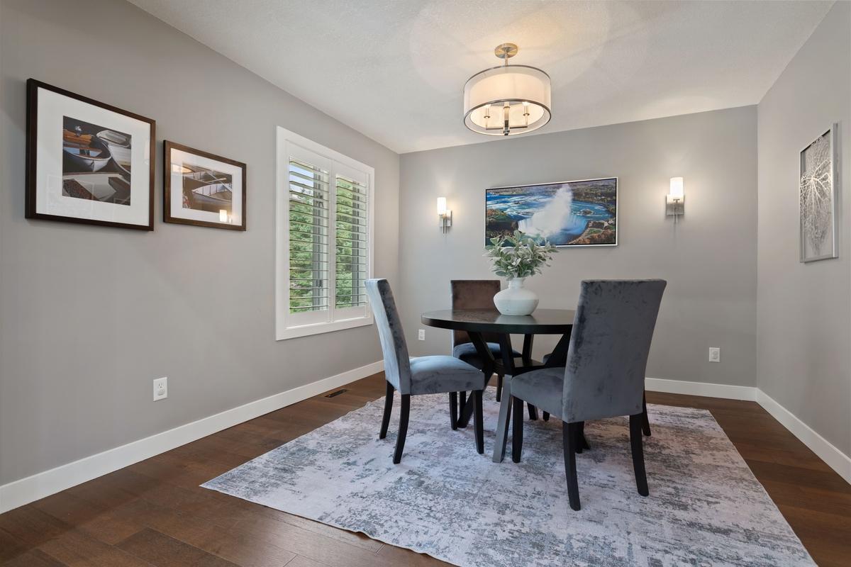 Open airy floor plan with diningroom just off the kitchen