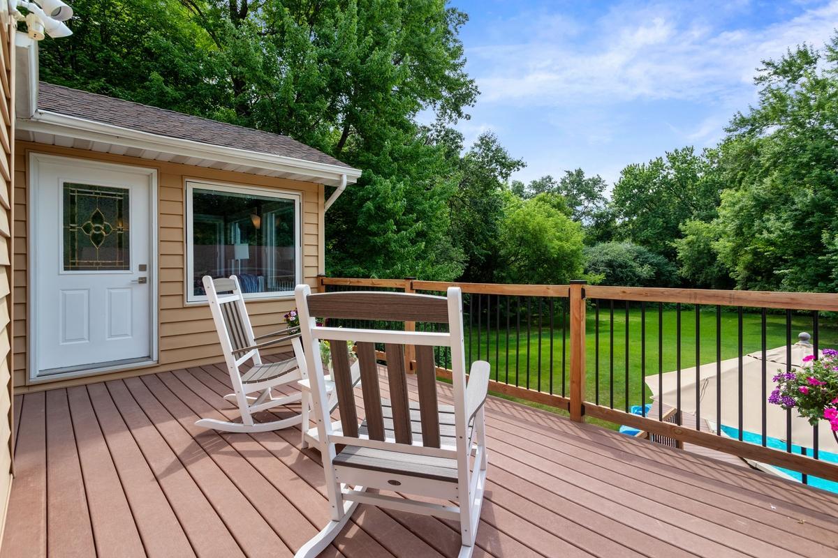 Maintance free deck with newer rail system!