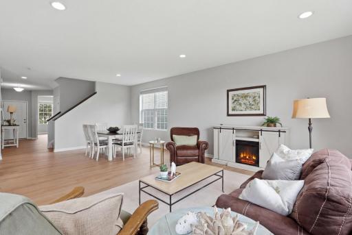 Open-concept floor plan designed for comfortable everyday living and entertaining.