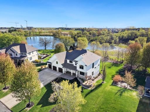 Tucked into the prestigious Sanctuary neighborhood of Lake Elmo â nearly an acre of lush, private grounds and nearly 5,500 SF of custom luxury.