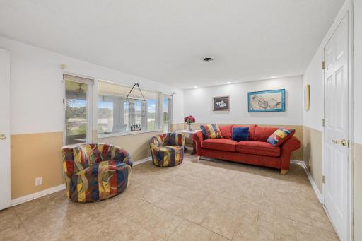 Perfect as a guest suite, walk-in closet with plumbing rough-in