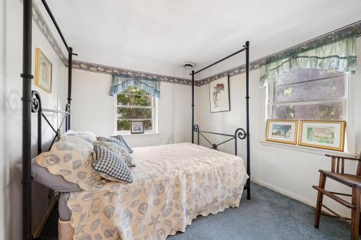 Three main floor bedrooms or used as an office
