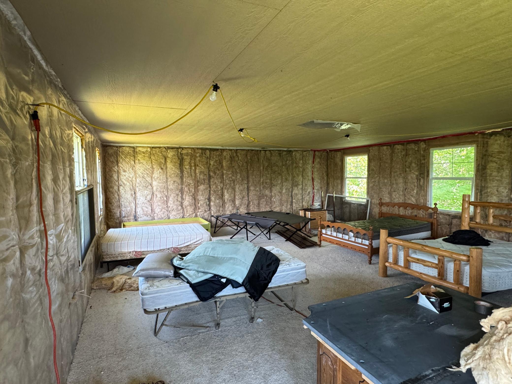 Upper floor has been wired for a generator.