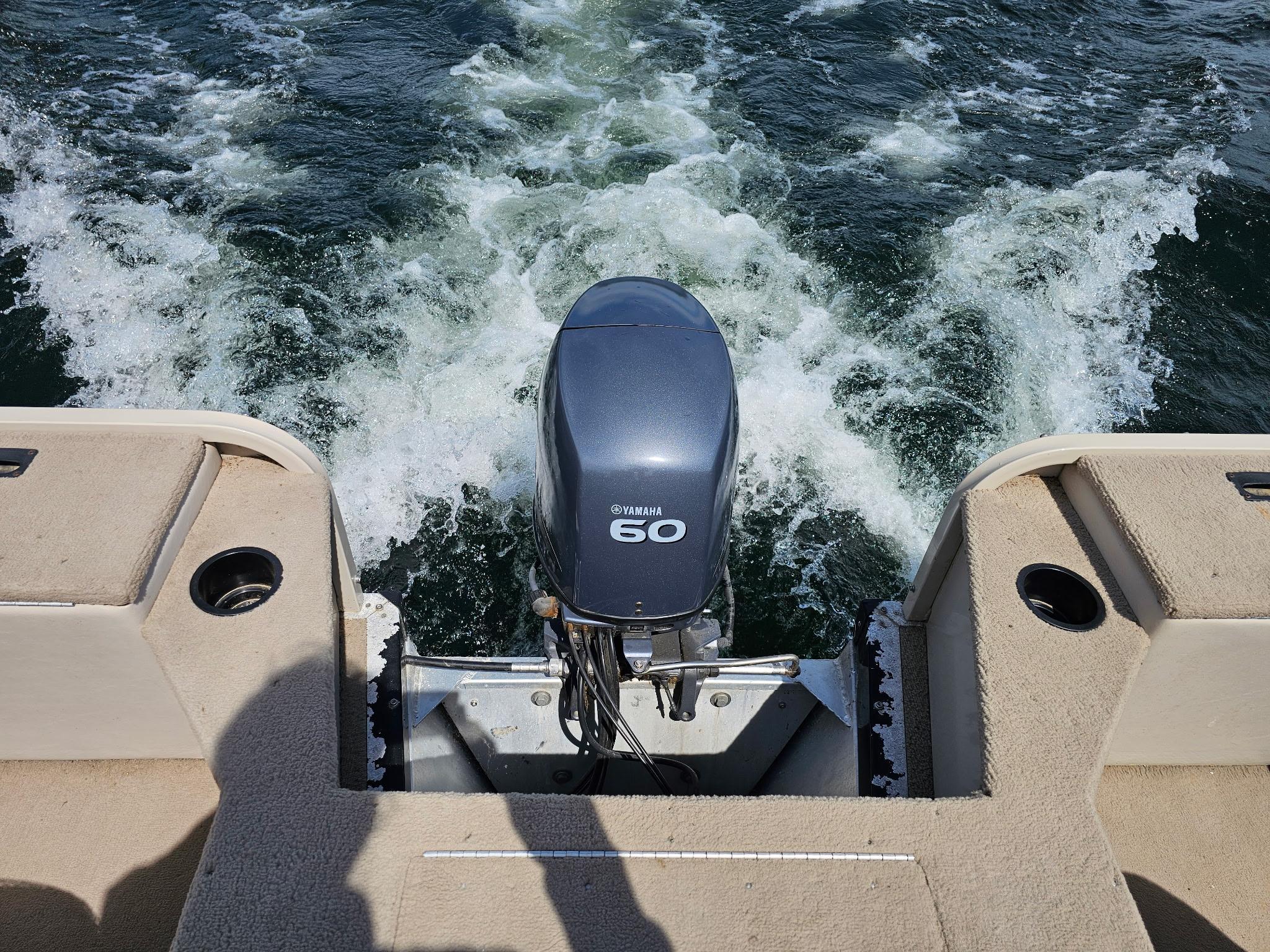 Pontoon motor