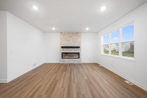 The Great Room is a natural gathering space within the home, perfect for lounging on the couch, watching movies and hanging out with friends.