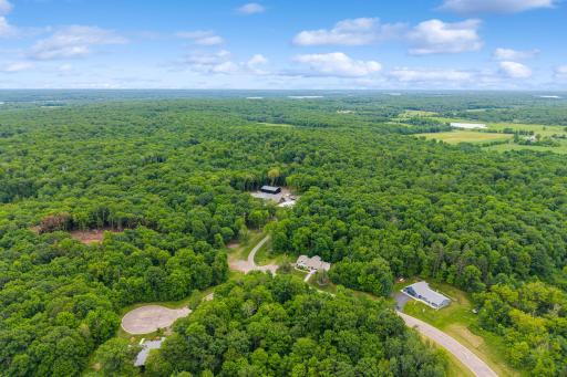 Privacy, quick access to Bone Lake, Big Butternut, and Luck Municipal Golf Course