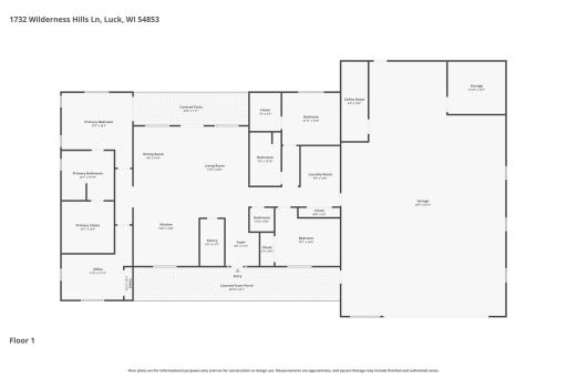 1732 Wilderness Hills, Luck, WI 54853