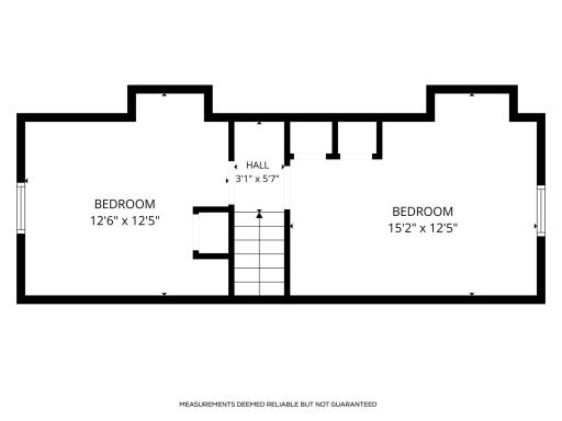 Upper level floor plan