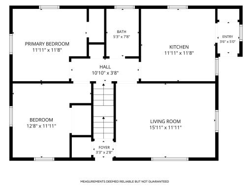 Main level floor plan