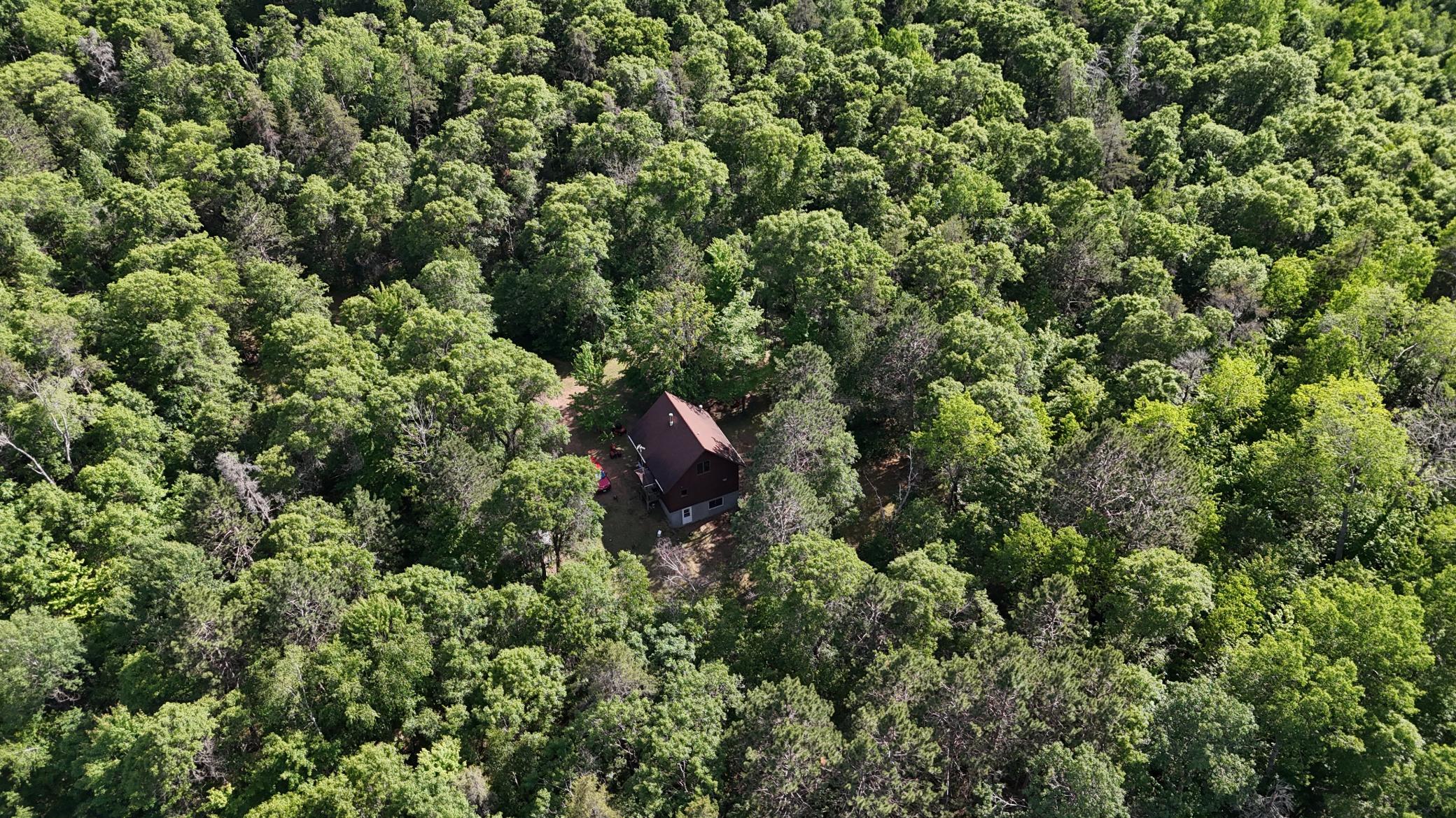 Secluded home on 80 acres