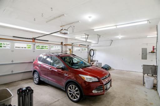 Spacious 3 car garage with In-Floor Heat!