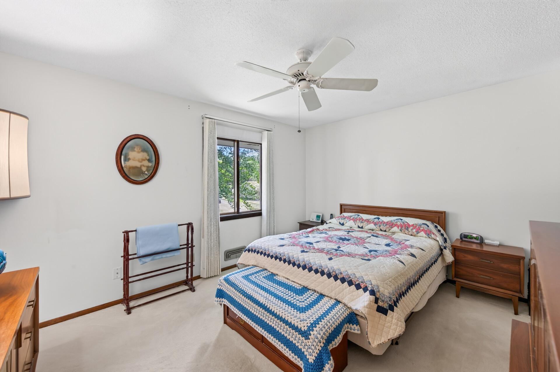 Upstairs primary bedroom