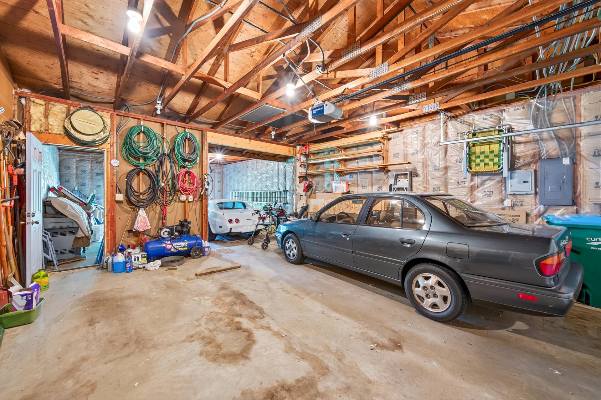 Unconventional 4 gar garage!