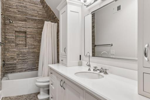 Nanny or guests have their own access to the Bonus Rm