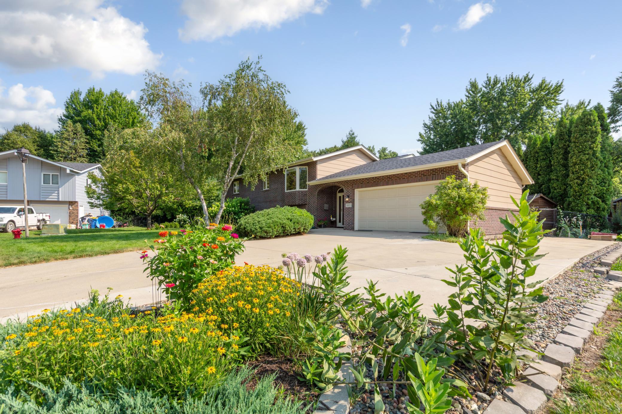 large driveway with extra space for RV,Boat ect