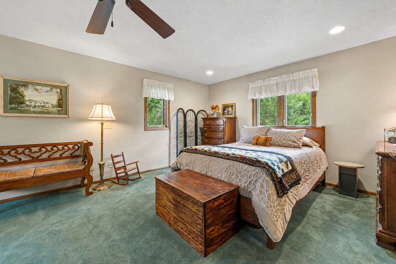 primary bedroom, main floor