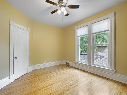 All of the bedrooms have closets and generous windows