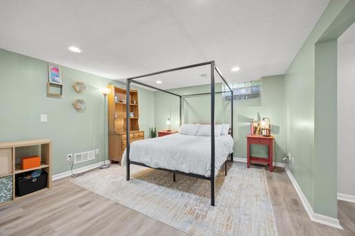 Lower level Primary Bedroom