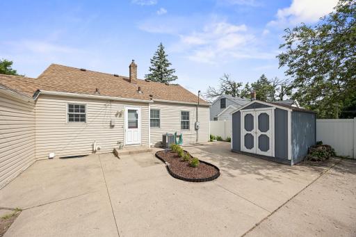 View of back of home and Patio area
